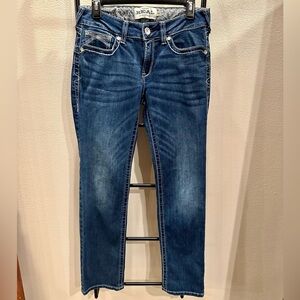 Women’s Ariat REAL Mid Rise Straight Jeans (29 Regular)